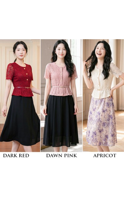 4✮- PAFRY3486 - Knee Dress (Small Cutting)