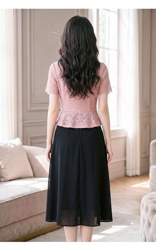 4✮- PAFRY3486 - Knee Dress (Small Cutting)