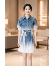 4✮- PAFRY3820 - Denim Dress