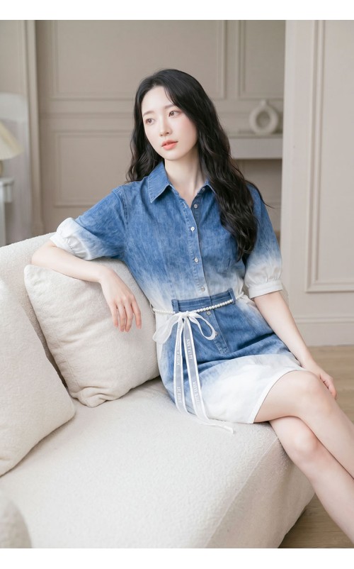 4✮- PAFRY3820 - Denim Dress