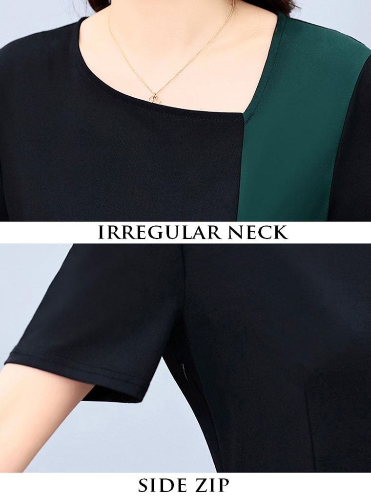 4✮- PAFRY792 - Knee Dress