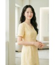 4✮- PAFRY855 - Knee Dress