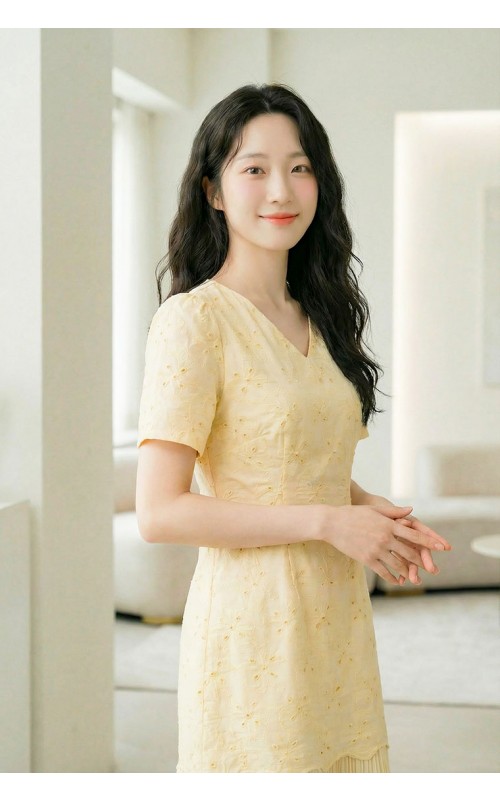 4✮- PAFRY855 - Knee Dress