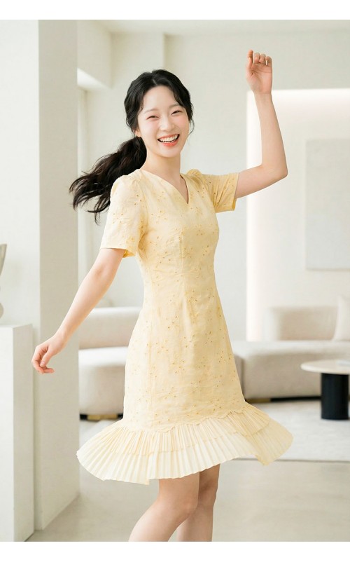 4✮- PAFRY855 - Knee Dress