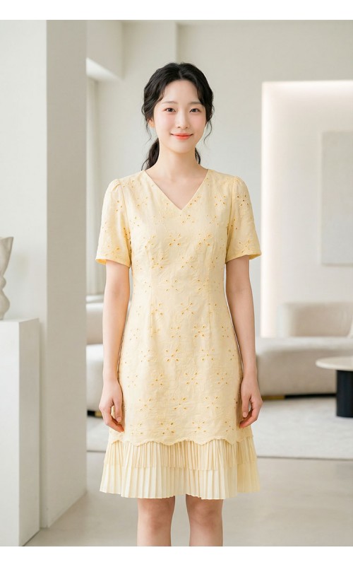 4✮- PAFRY855 - Knee Dress