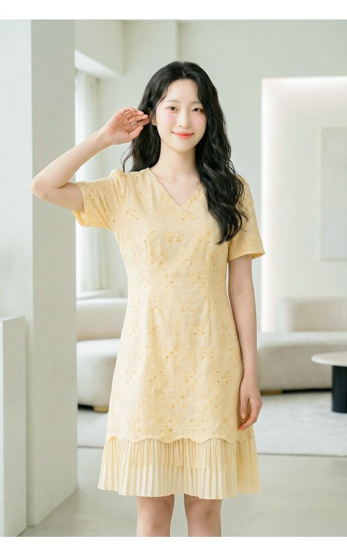 4✮- PAFRY855 - Knee Dress