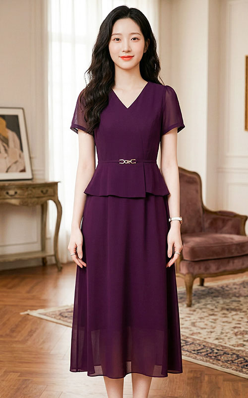 4✮- PAFRY917 - Midi Dress