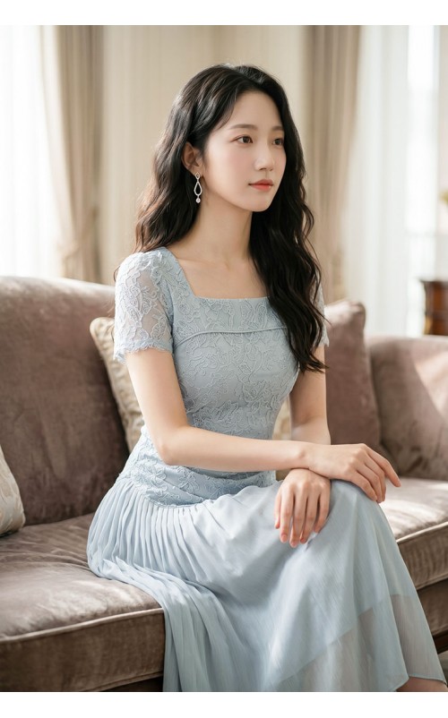 4✮- PBFRY3823 - Midi Dress