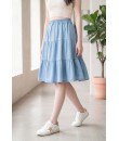 4✮- PBFRY3841 - Denim Knee Skirt