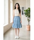 4✮- PBFRY3841 - Denim Knee Skirt