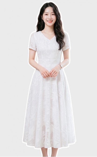 4✮- PBFRY3859 - Midi Dress
