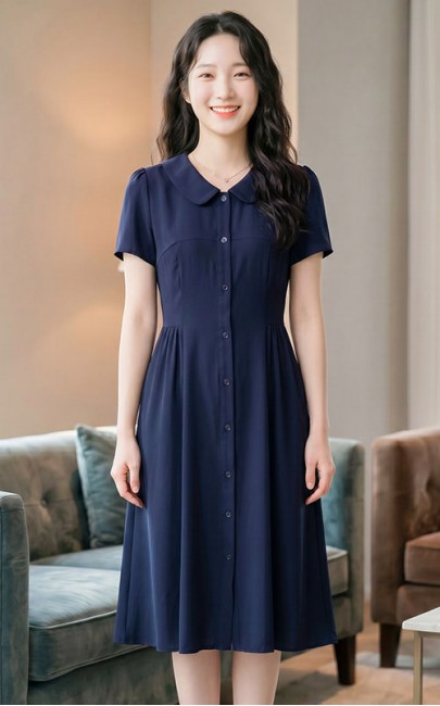 4✮- PBFRY3860 - Knee Dress