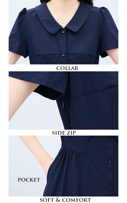 4✮- PBFRY3860 - Knee Dress