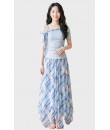4✮- PBFRY3899 - Midi Dress (Top & Skirt)