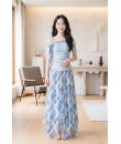 4✮- PBFRY3899 - Midi Dress (Top & Skirt)