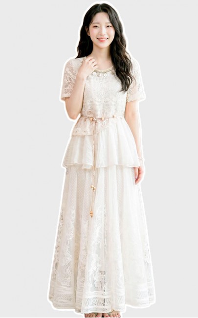 4✮- PBFRY3900 - Maxi Dress