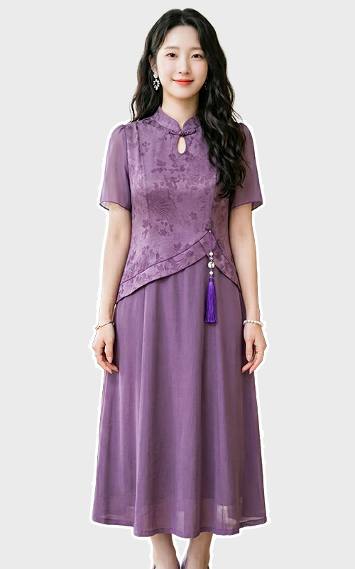 4✮- PBFRY3958 - Midi Dress