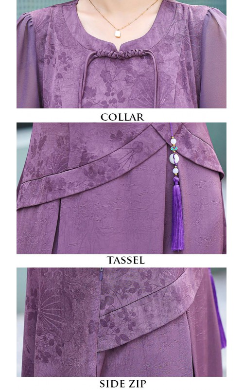 4✮- PBFRY3958 - Midi Dress