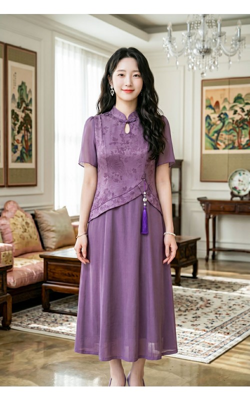 4✮- PBFRY3958 - Midi Dress