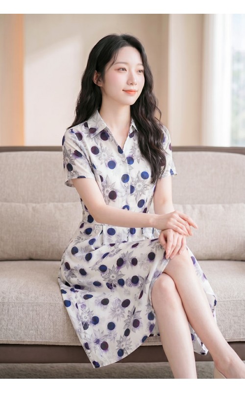 4✮- PBFRY3979 - Knee Dress