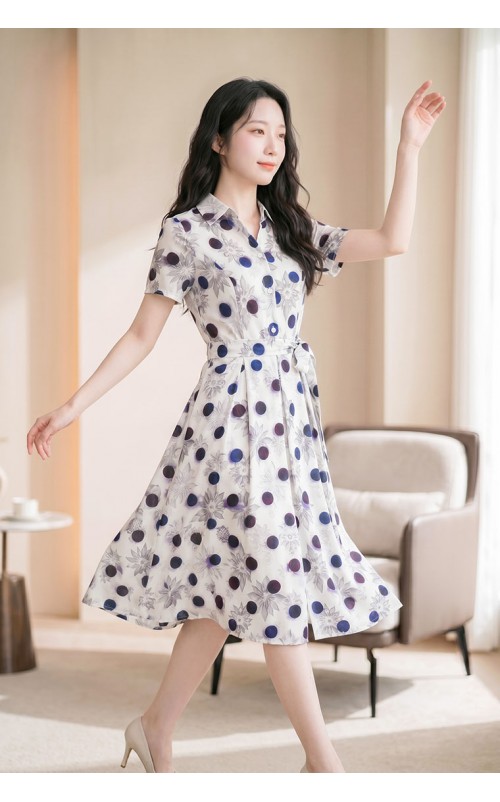 4✮- PBFRY3979 - Knee Dress