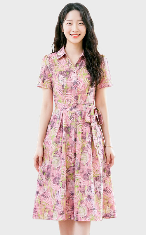 4✮- PBFRY3982 / RY3978 - Knee Dress