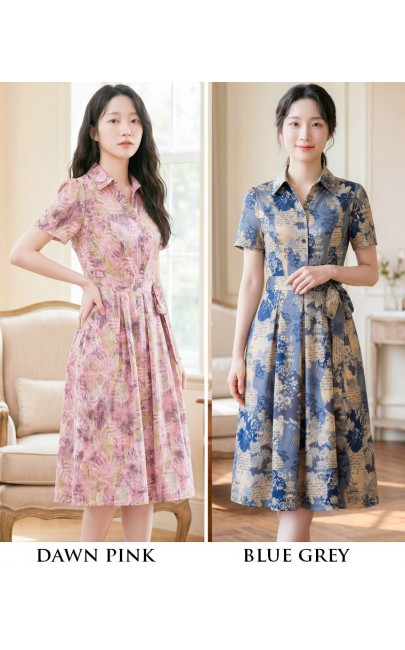 4✮- PBFRY3982 / RY3978 - Knee Dress