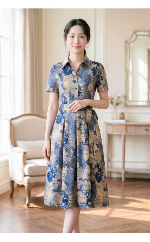 4✮- PBFRY3982 / RY3978 - Knee Dress