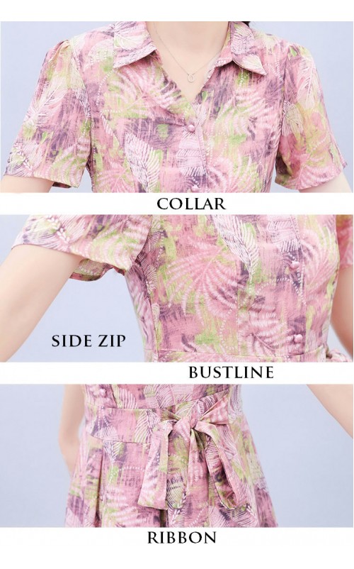 4✮- PBFRY3982 / RY3978 - Knee Dress