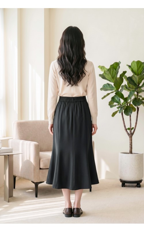 4✮- PBFRY4009 - Midi Skirt