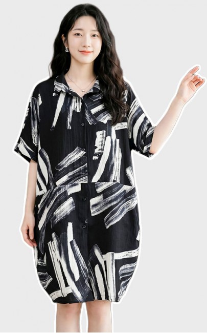 4✮- PBFRY4099 - Oversizes Dress