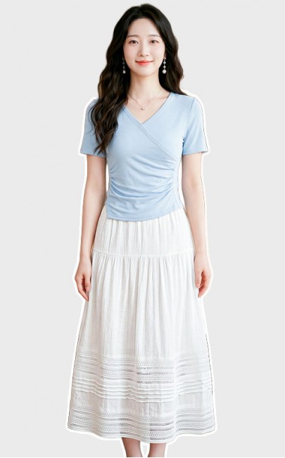 4✮- PBFRY4158 - Midi Dress