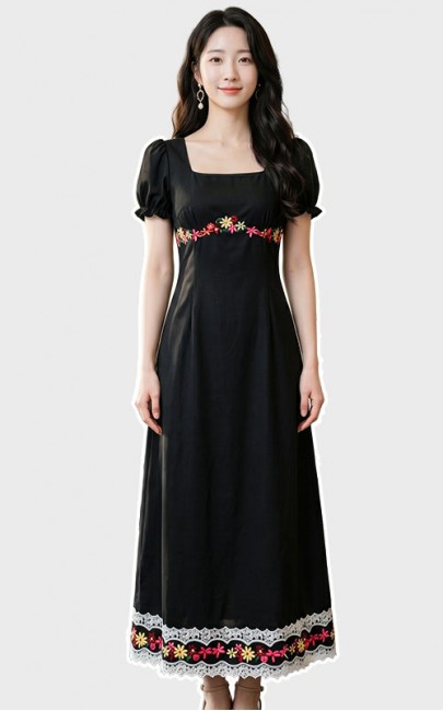 4✮- PBFRY4175 - Maxi Dress
