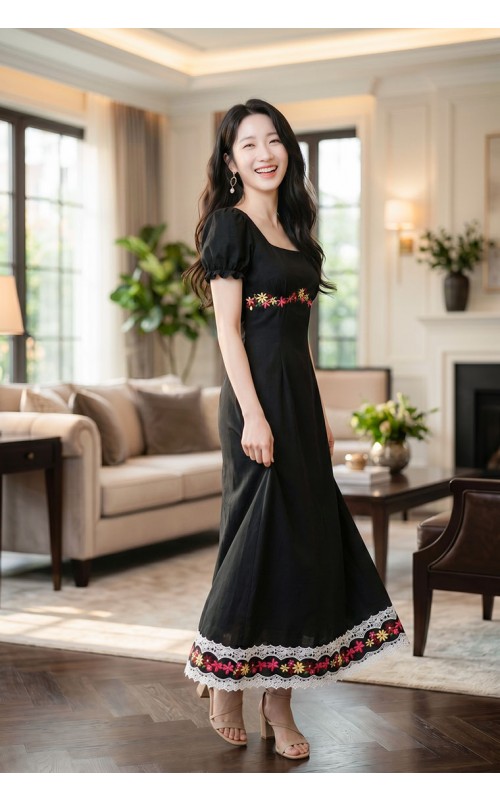 4✮- PBFRY4175 - Maxi Dress