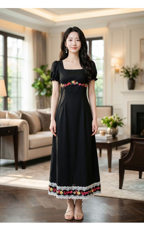 4✮- PBFRY4175 - Maxi Dress