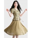 4✮- PBFRY4302 - Midi Dress (Small Cutting)