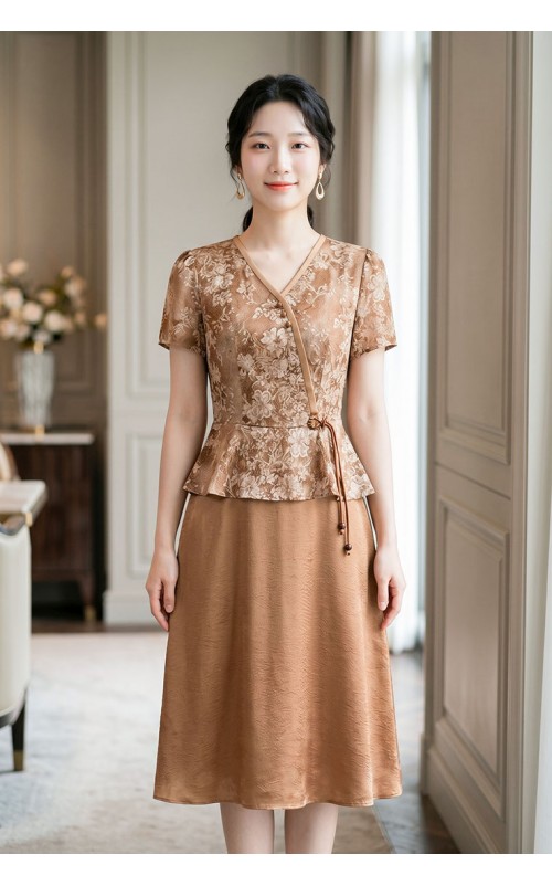 4✮- PBFRY4302 - Midi Dress (Small Cutting)