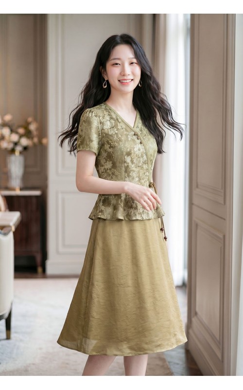 4✮- PBFRY4302 - Midi Dress (Small Cutting)