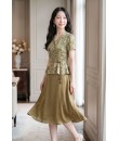 4✮- PBFRY4302 - Midi Dress (Small Cutting)
