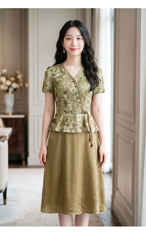 4✮- PBFRY4302 - Midi Dress (Small Cutting)