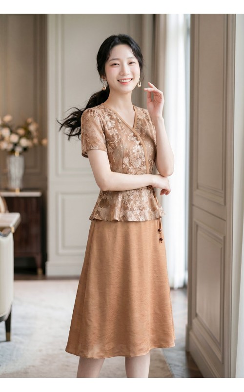 4✮- PBFRY4302 - Midi Dress (Small Cutting)
