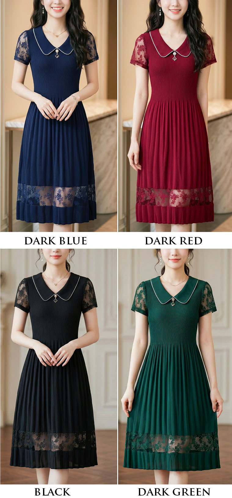 4✮- PBFRY4436 - Midi Dress