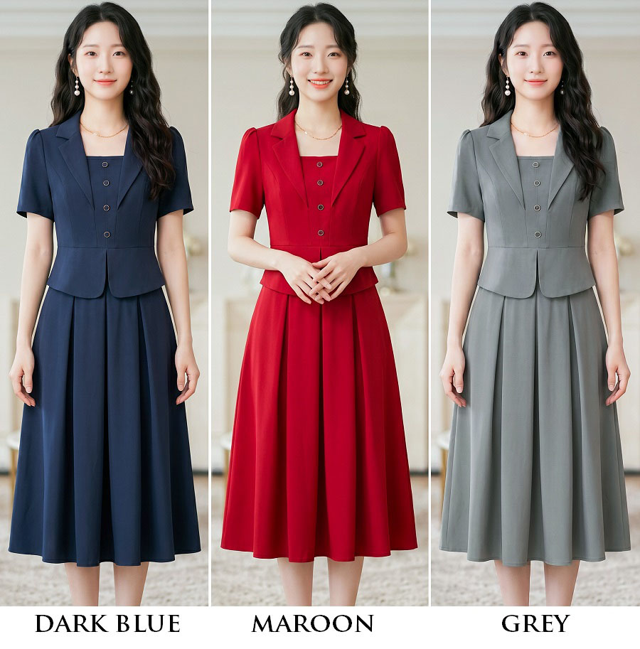 4✮- PBFRY4567 - Midi Dress
