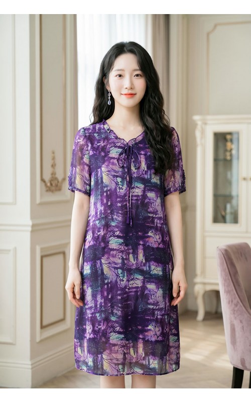 4✮- PBFRY74594 - Knee Dress