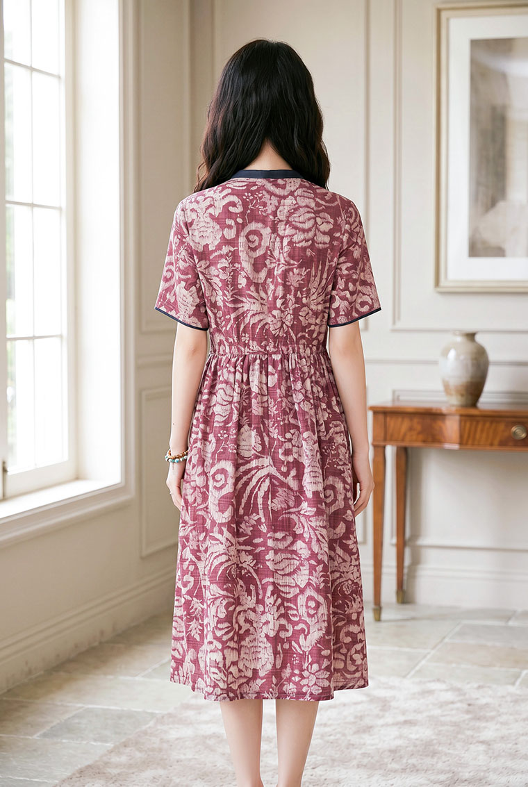 4✮- PBFRY74599 - Midi Dress