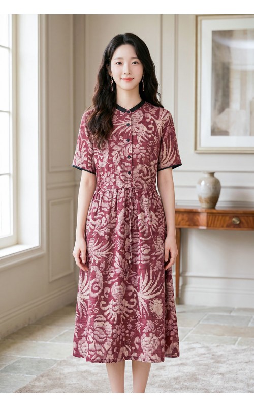 4✮- PBFRY74599 - Midi Dress