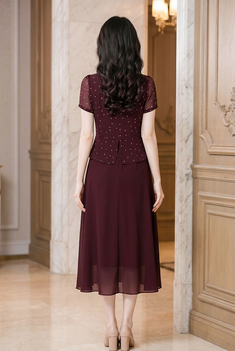 4✮- PBFRY74616 - Midi Dress