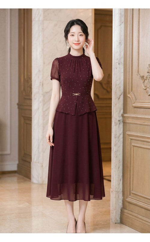 4✮- PBFRY74616 - Midi Dress