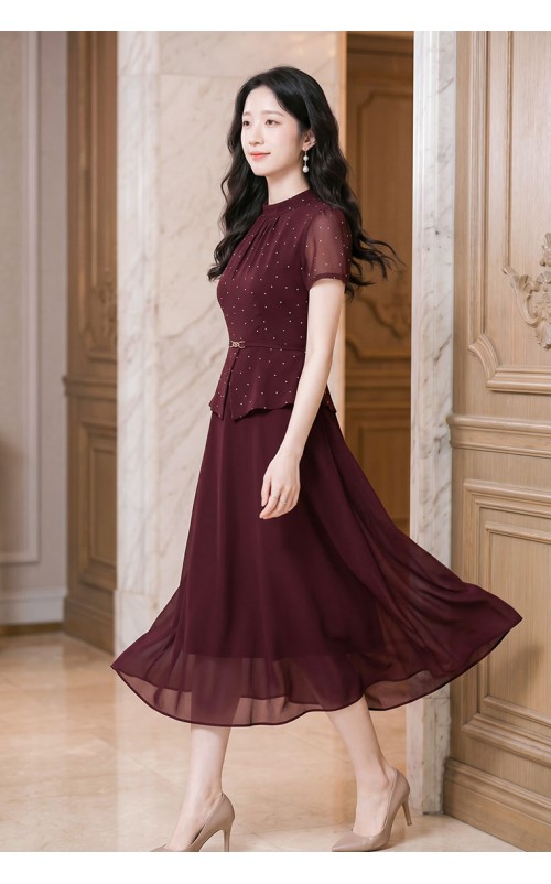 4✮- PBFRY74616 - Midi Dress