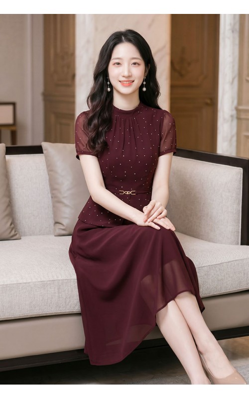 4✮- PBFRY74616 - Midi Dress